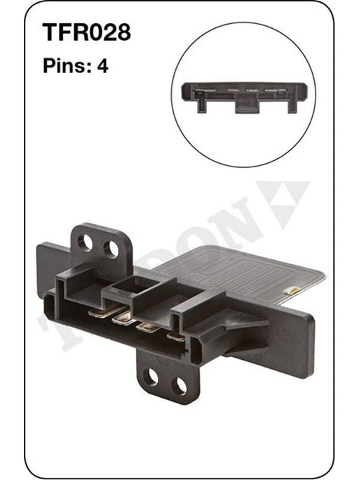 Tridon Heater Fan Resistor TFR028 Tridon - Micks Gone Bush