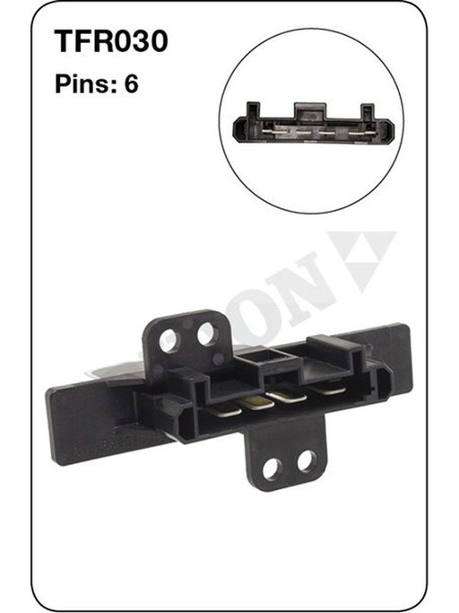Tridon Heater Fan Resistor TFR030 Tridon - Micks Gone Bush