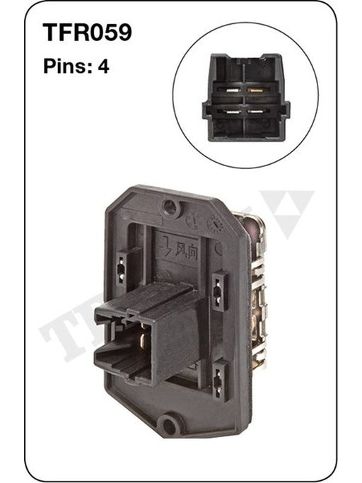 Tridon Heater Fan Resistor TFR059 Tridon - Micks Gone Bush