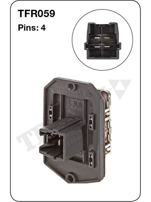 Tridon Heater Fan Resistor TFR059 Tridon - Micks Gone Bush