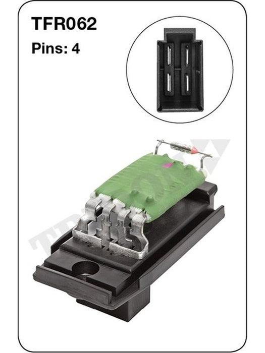 Tridon Heater Fan Resistor TFR062 Tridon - Micks Gone Bush