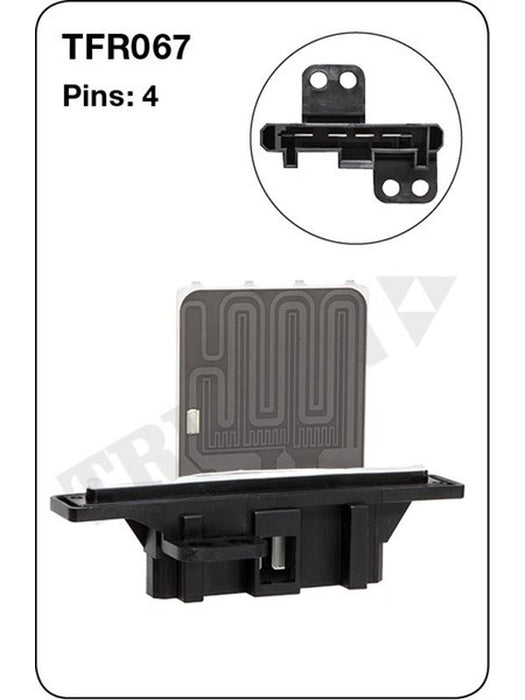 Tridon Heater Fan Resistor TFR067 Tridon - Micks Gone Bush