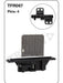Tridon Heater Fan Resistor TFR067 Tridon - Micks Gone Bush
