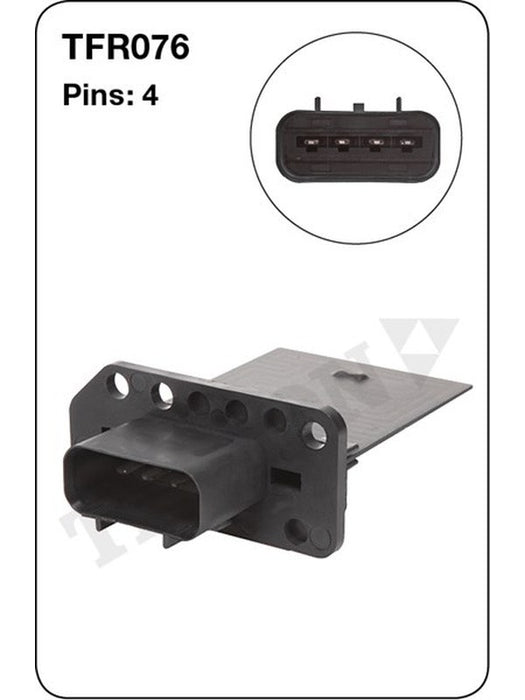 Tridon Heater Fan Resistor TFR076 Tridon - Micks Gone Bush