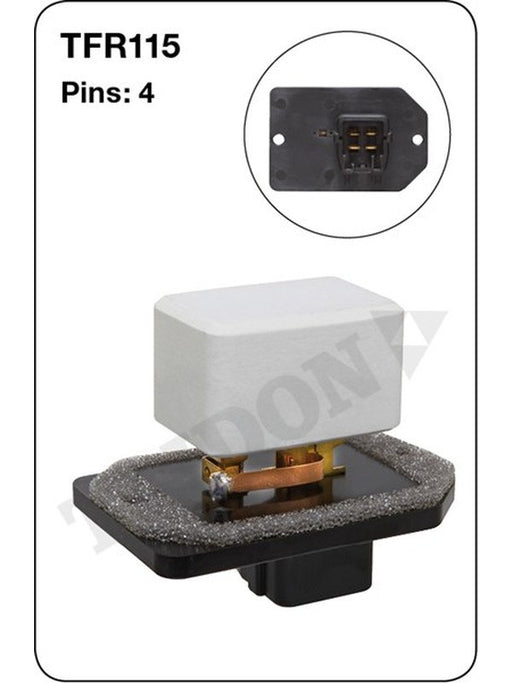 Tridon Heater Fan Resistor TFR115 Tridon - Micks Gone Bush