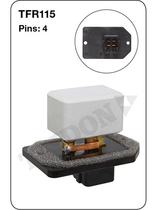 Tridon Heater Fan Resistor TFR115 Tridon - Micks Gone Bush