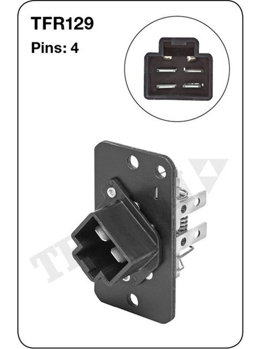 Tridon Heater Fan Resistor TFR129 Heater Parts Tridon - Micks Gone Bush