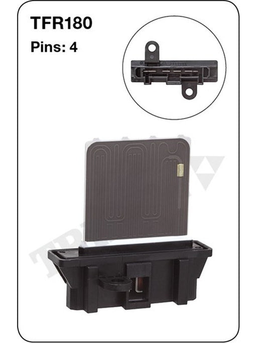 Tridon Heater Fan Resistor TFR180 Tridon - Micks Gone Bush