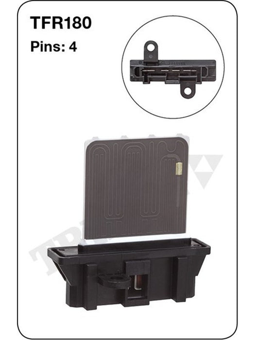 Tridon Heater Fan Resistor TFR180 Tridon - Micks Gone Bush