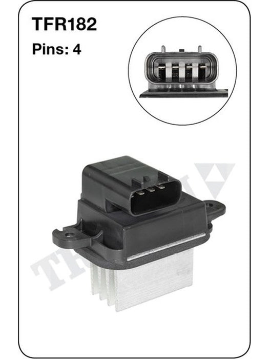 Tridon Heater Fan Resistor TFR182 Tridon - Micks Gone Bush