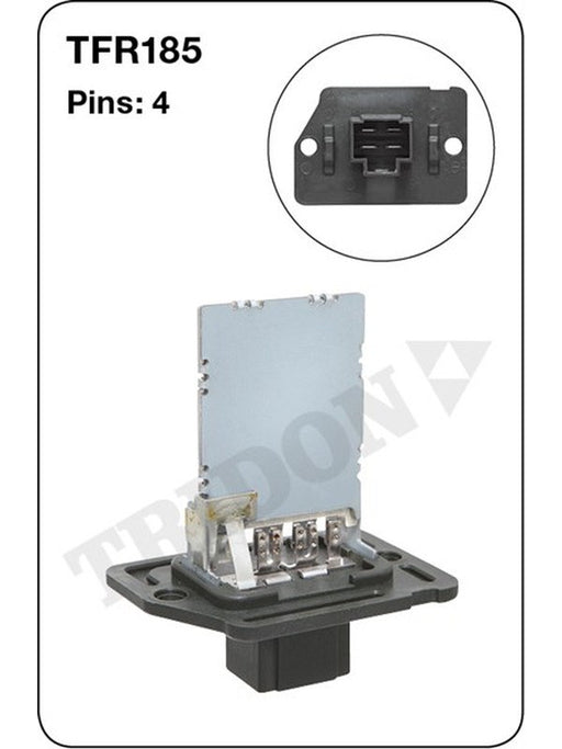 Tridon Heater Fan Resistor TFR185 Tridon - Micks Gone Bush
