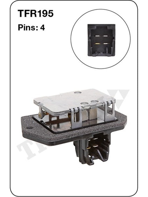 Tridon Heater Fan Resistor TFR195 Tridon - Micks Gone Bush