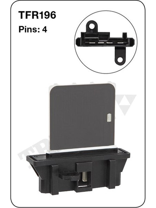 Tridon Heater Fan Resistor TFR196 Tridon - Micks Gone Bush