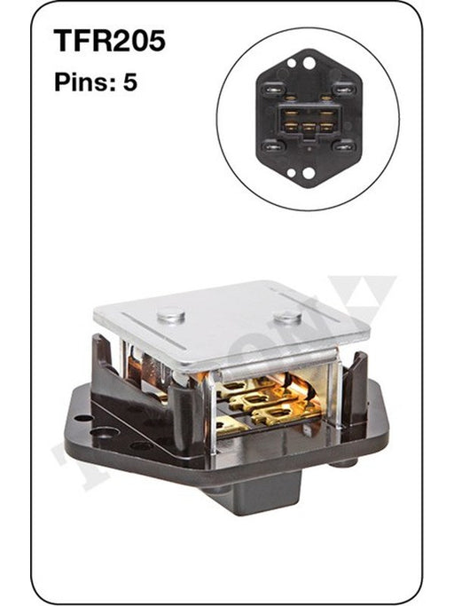Tridon Heater Fan Resistor TFR205 Tridon - Micks Gone Bush