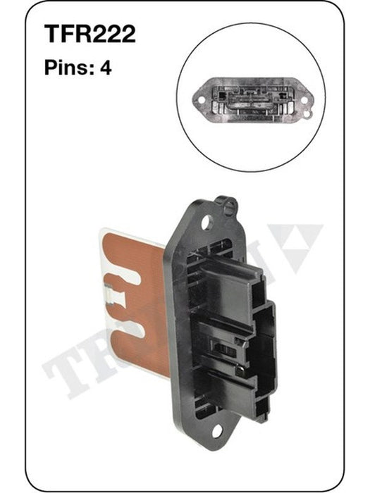 Tridon Heater Fan Resistor TFR222 Tridon - Micks Gone Bush