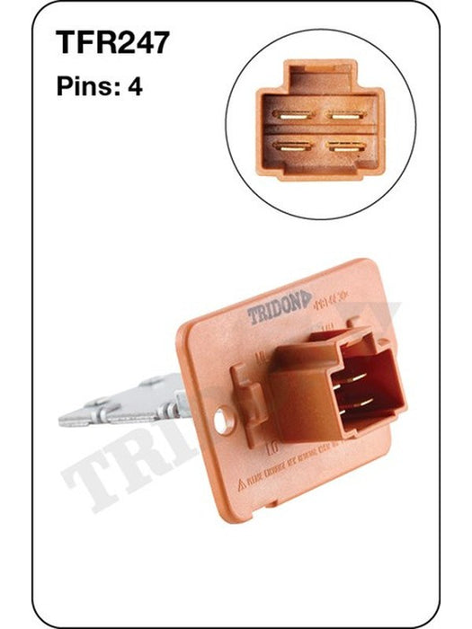 Tridon Heater Fan Resistor TFR247 Tridon - Micks Gone Bush
