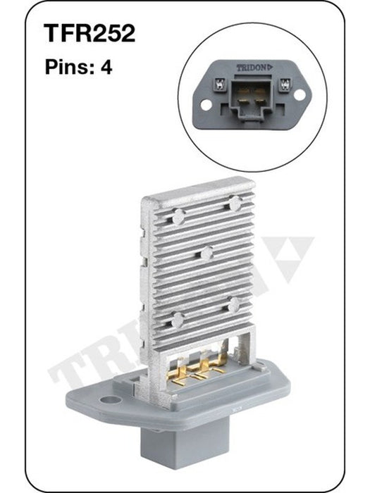 Tridon Heater Fan Resistor TFR252 Tridon - Micks Gone Bush