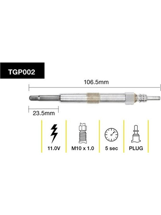 Tridon Glow Plug TGP002 Tridon - Micks Gone Bush