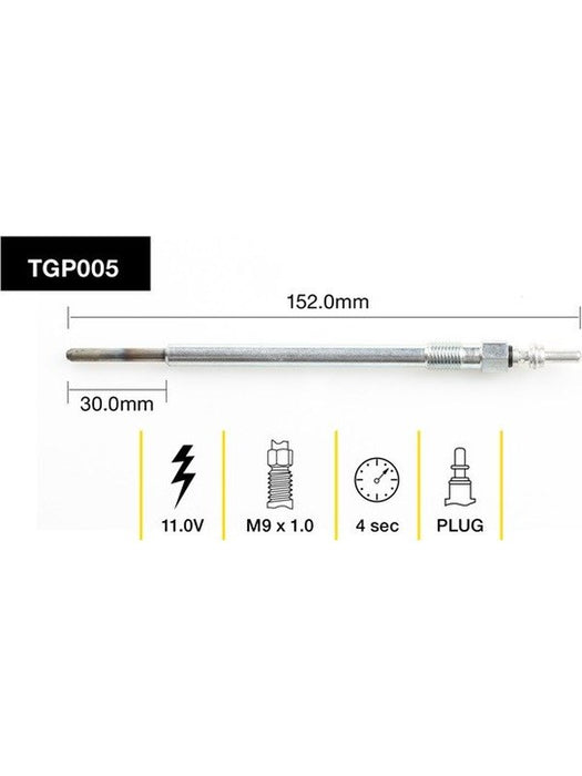 Tridon Glow Plug TGP005 Tridon - Micks Gone Bush