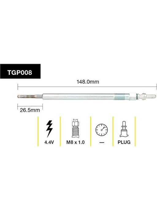 Tridon Glow Plug TGP008 Tridon - Micks Gone Bush