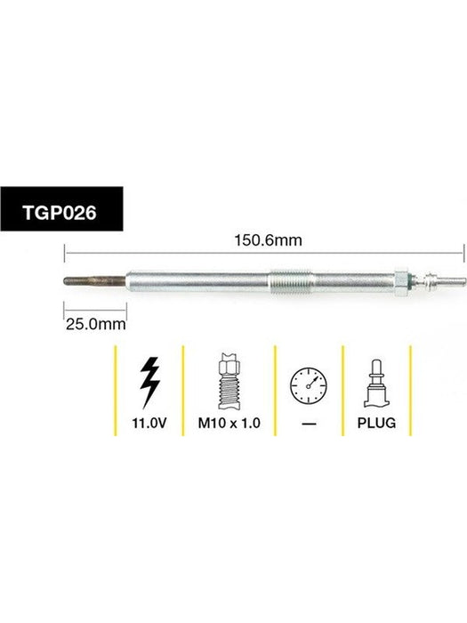 Tridon Glow Plug TGP026 Tridon - Micks Gone Bush