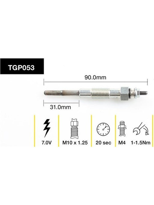 Tridon Glow Plug TGP053 Tridon - Micks Gone Bush