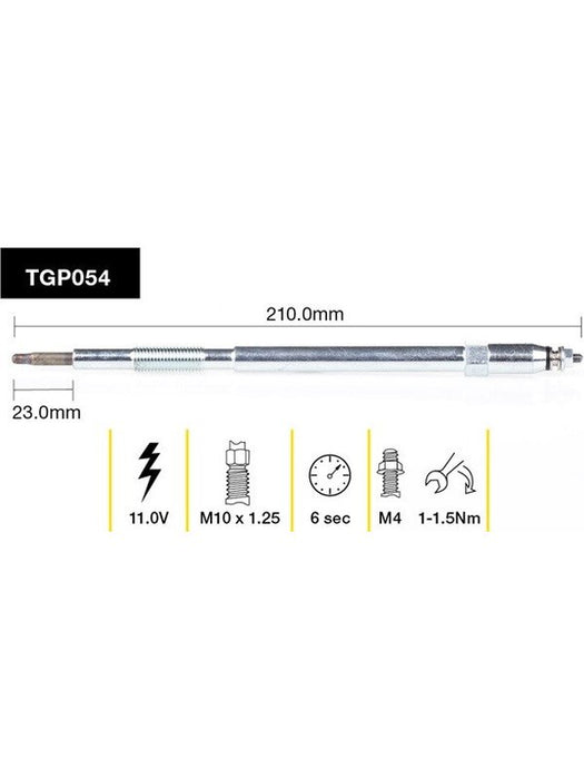 Tridon Glow Plug TGP054 Tridon - Micks Gone Bush