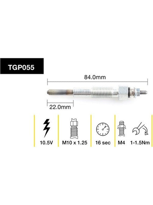 Tridon Glow Plug TGP055 Tridon - Micks Gone Bush