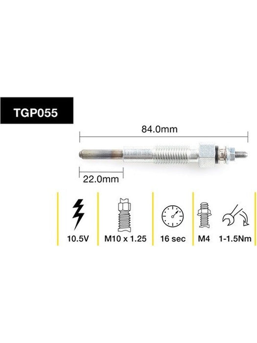 Tridon Glow Plug TGP055 Tridon - Micks Gone Bush