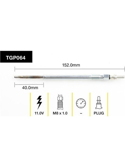 Tridon Glow Plug TGP064 Tridon - Micks Gone Bush