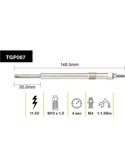 Tridon Glow Plug TGP067 Tridon - Micks Gone Bush