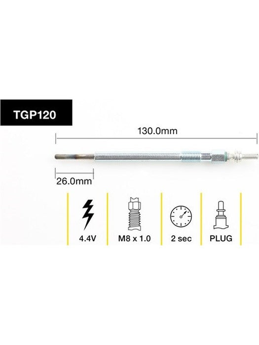Tridon Glow Plug TGP120 Tridon - Micks Gone Bush
