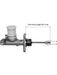 Top Performance Clutch Master Cylinder TJB1732 Top Performance - Micks Gone Bush