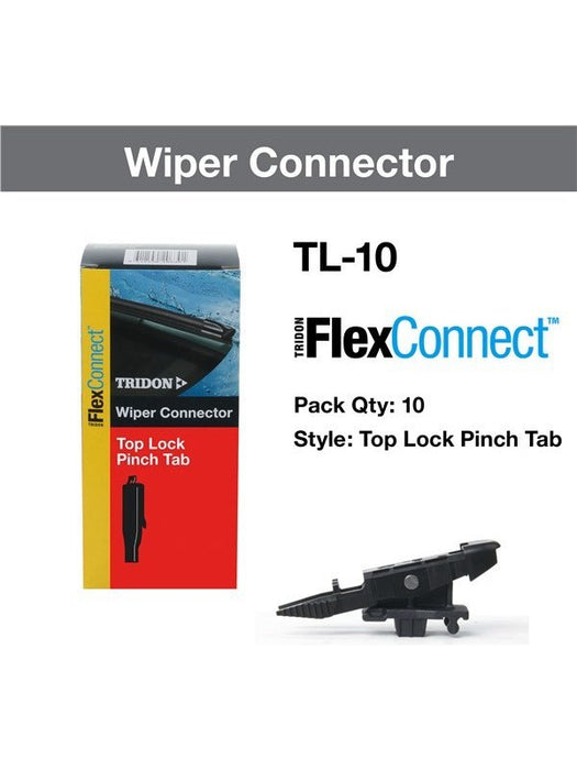 Tridon Wiper Blade Connector Flexconnect Top Lock 10 Pack TL-10 Tridon - Micks Gone Bush