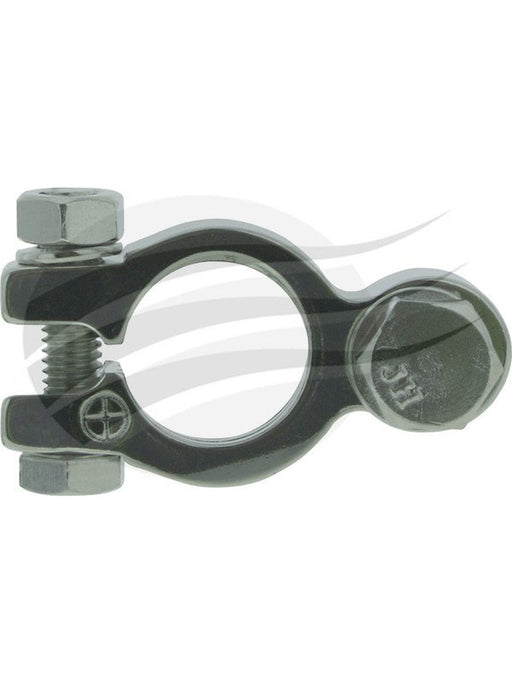 Jaylec Battery Terminal Pos 3/8 Stud Solid Brass Nickel Plated Bt842H-P1 TL0011 Battery Terminals Jaylec - Micks Gone Bush