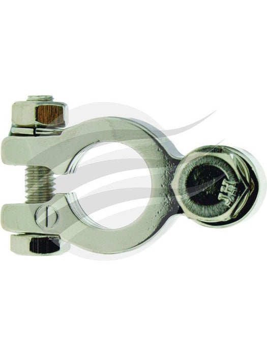 Jaylec Battery Terminal Neg 3/8 Stud Solid Brass Nickel Plated Bt842H-N1 TL0012 Battery Terminals Jaylec - Micks Gone Bush