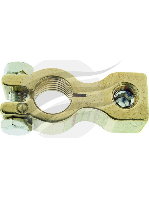 Jaylec Battery Terminal Neg End Entry 0 B&S Heavy Duty Solid Brass TL0034 Battery Terminals Jaylec - Micks Gone Bush