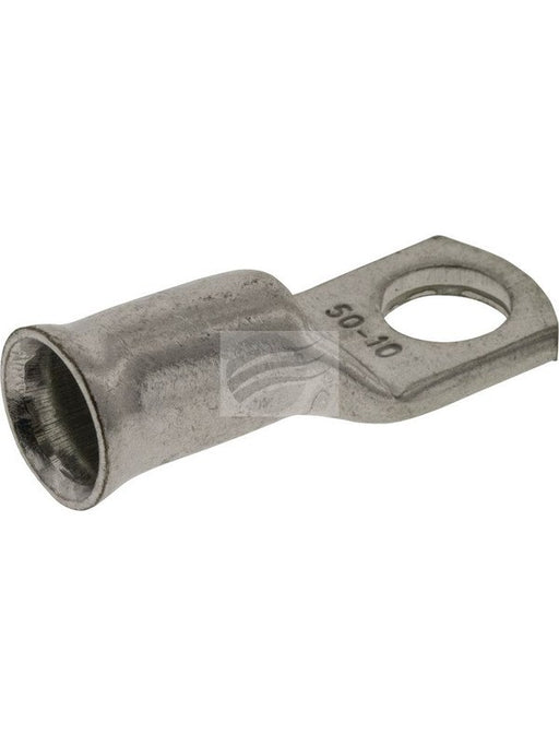 Jaylec Cable Lug 50mm X 10mm Stud 50mm [ref Narva 57138] Pack 10 TL5010 Battery Terminals Jaylec - Micks Gone Bush