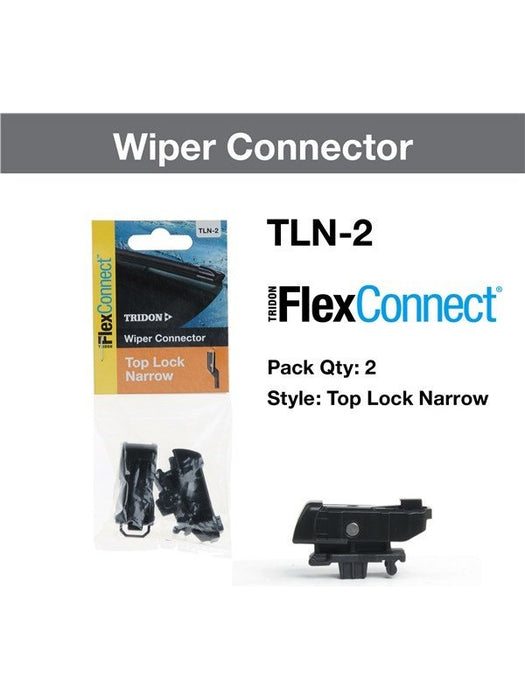 Tridon Wiper Blade Connector Flexconnect Top Lock Narrow Pair TLN-2 Tridon - Micks Gone Bush