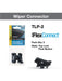 Tridon Wiper Blade Connector Flexconnect Top Lock Push Button Pair TLP-2 Tridon - Micks Gone Bush