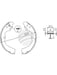 Bremtec Trade-Line Ceramic Brake Shoes TLS1730 Brake Shoes Bremtec - Micks Gone Bush