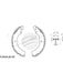 Bremtec Trade-Line Ceramic Brake Shoes For Lancer Evo 2.0L 2001-05 TLS1867 Brake Shoes Bremtec - Micks Gone Bush