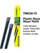 Tridon Wiper Blade Refill Plastic Mid Back Pack of 10 TMK28-10 Tridon - Micks Gone Bush
