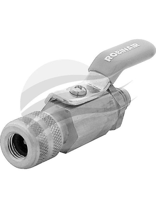 CPS Ball Valve Swivel Nut Straight R12 Male 1/4" Sae X Fem 1/4" TO0380 CPS - Micks Gone Bush