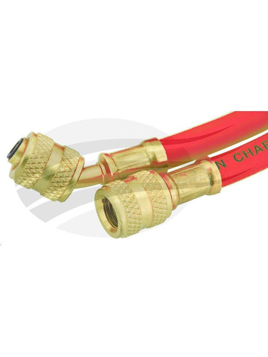 Jayair Charge Hose 900mm 3' R12 1/4" Red F/F TO136R Jayair - Micks Gone Bush