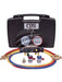 CPS 4 Way Manifold Gauge Set R134A R404A Sight Class Hoses and Couplers TO1587 CPS - Micks Gone Bush