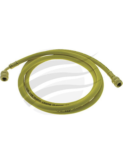 Jayair Charge Hose 1800mm 6' R12 1/4" Yellow F/F TO172Y Jayair - Micks Gone Bush