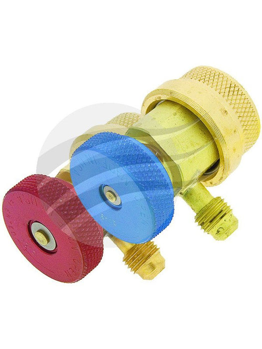 CPS Charge Adaptor R134A 1/4" High Side Coupler Parker TO2705 CPS - Micks Gone Bush