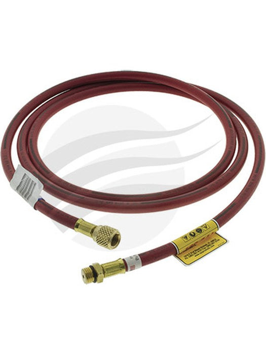 CPS Charge Hose 2.4M 8' R134A Red 1/2" Acme Female X 14mm Male Fittings TO296R CPS - Micks Gone Bush
