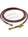 CPS Charge Hose 2.4M 8' R134A Red 1/2" Acme Female X 14mm Male Fittings TO296R CPS - Micks Gone Bush